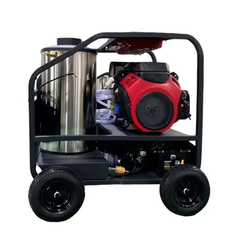 350Bar Instant Heating Hot Water Jet Washer High Pressure Washer Low Fuel Consumption Cleaner