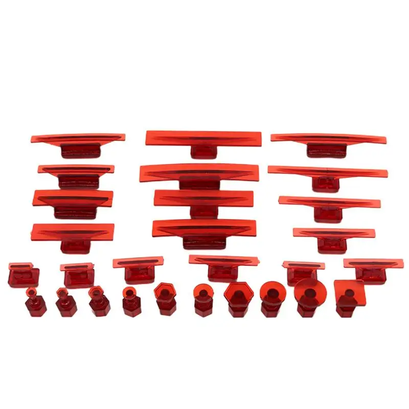 

Car Dent Repair Puller Tab Professional Dent Puller Tab Set Automobile Dent Repair Tool Reusable Dent Repair Tabs For Cars