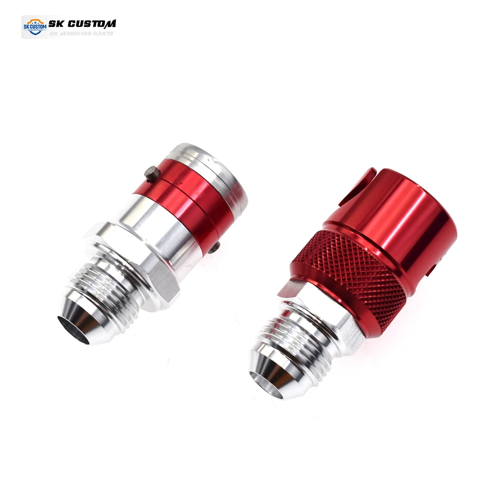 SK CUSTOM AN3 AN4 AN6 AN8 AN10 AN12 High-Performance Quick-Release Fittings Oil pipe Connectors Brake Hose Coupling Adapter kit