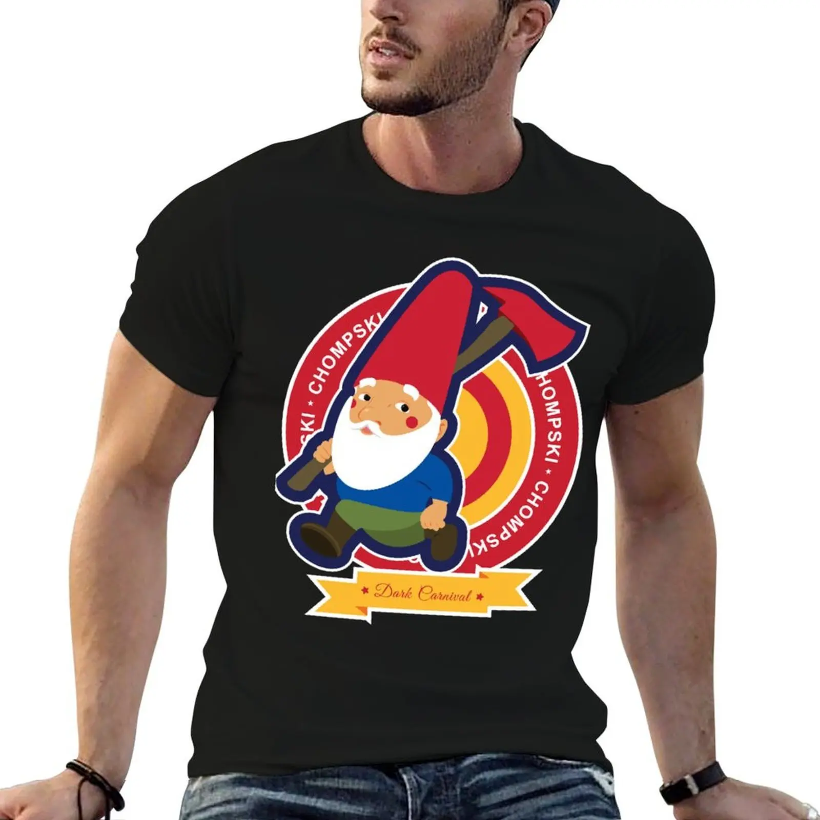 

Gnome Chompski from L4d2 T-Shirt t shirts for man cotton soft black cotton t-shirt plain for man package T-Shirt