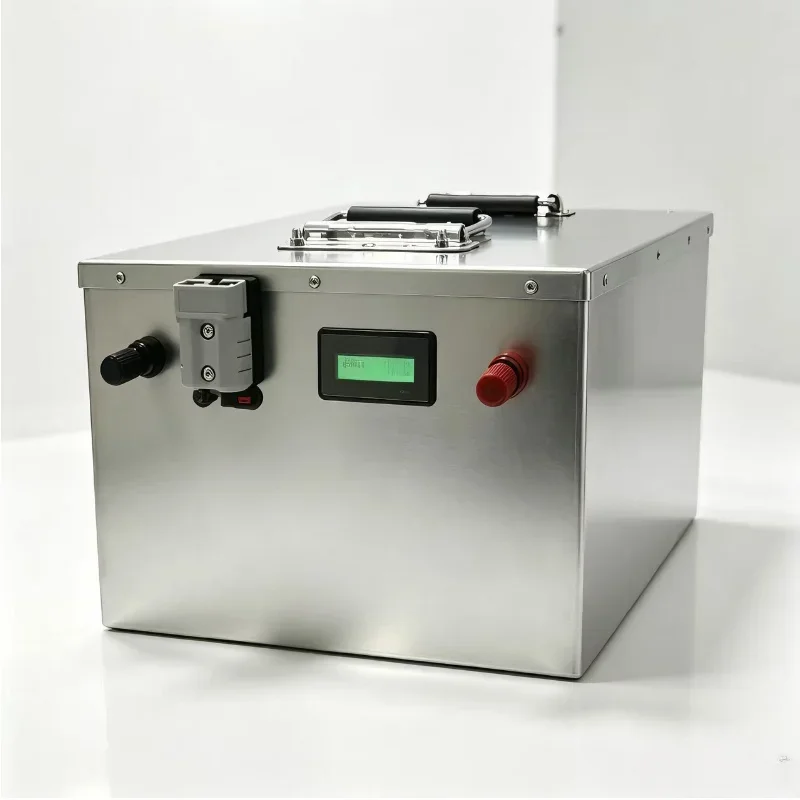 36V LiFePO4 Battery Pack 60Ah-300Ah, Built-in BMS Safety Monitoring. 43.8V Charger Included, Deep Cycle Lithium Iron Phosphate B