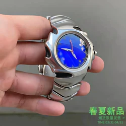 Fashion luxury y2k original shaped blade oakley mechanical watch men's fashion brand senior ins niche design