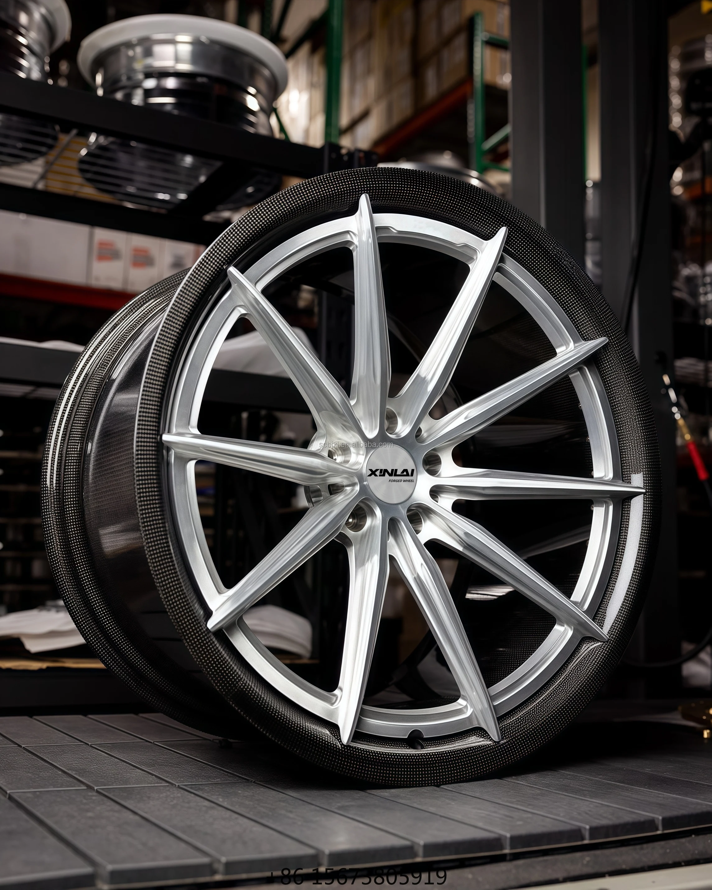 

BJ Forged Carbon Fiber Racing Car Wheels 5x120 5x112 5x114.3 Wheels Rims for Luxury Car Wheels