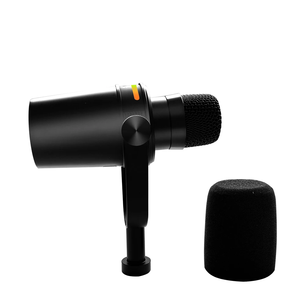 MV7+ Professional Dynamic Podcast Microphone with USB-C/XLR Connectivity, and Customizable LED Panel for Studio and Streaming