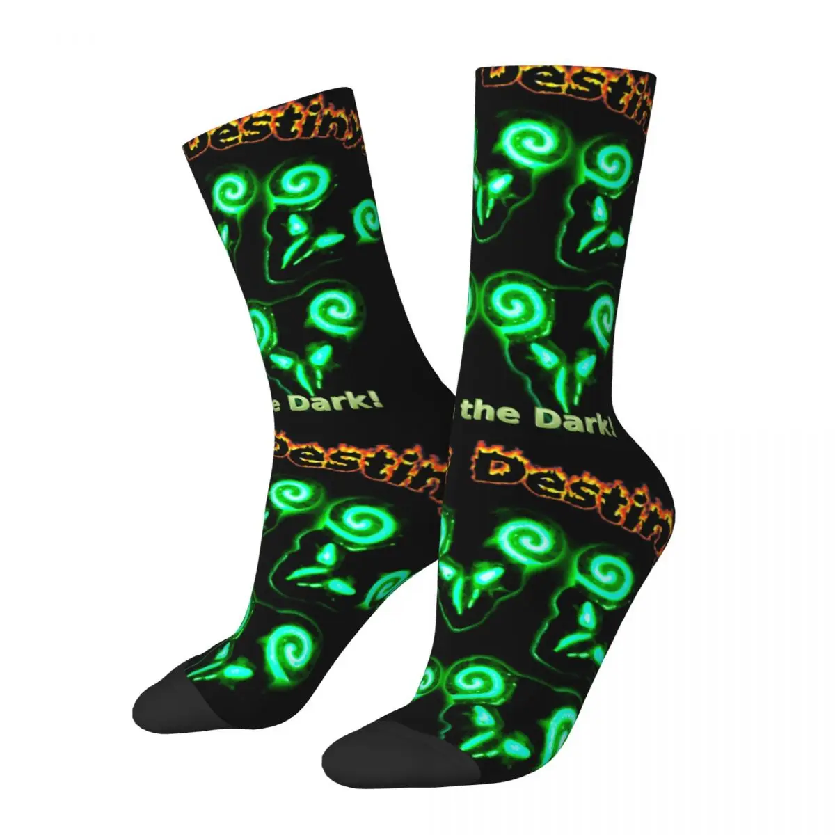 Hip Hop Vintage Fan Crazy Men's compression Socks Unisex T-Tenacious D Harajuku Pattern Printed Funny Novelty Happy Crew Sock