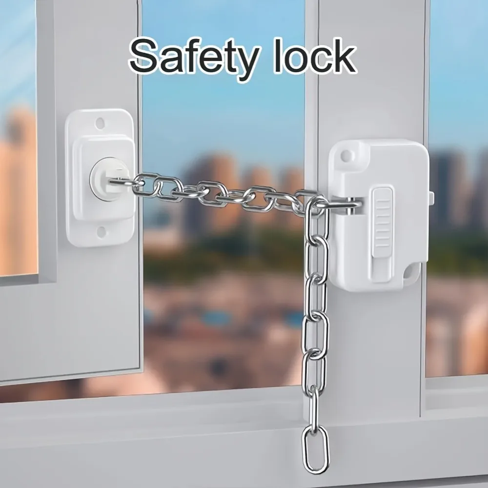 Child Safety Locks Upgraded Adjustable Window Limiters Door Locks Refrigerator Locks Keep Children Safe