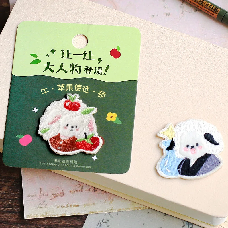 1 قطعة لطيف الكرتون Bigwig التطريز إصلاح بقع حقيبة سترة الجينز الحديد على Parch للملابس ملصقا الغراء الصغيرة #3