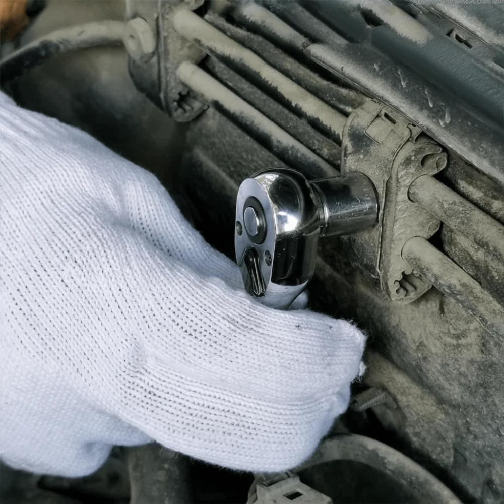 

72 Teeth Mini Ratchet Wrench Reversible Quick-Release Stubby Ratchet Wrench Sturdy and durable Strong torque