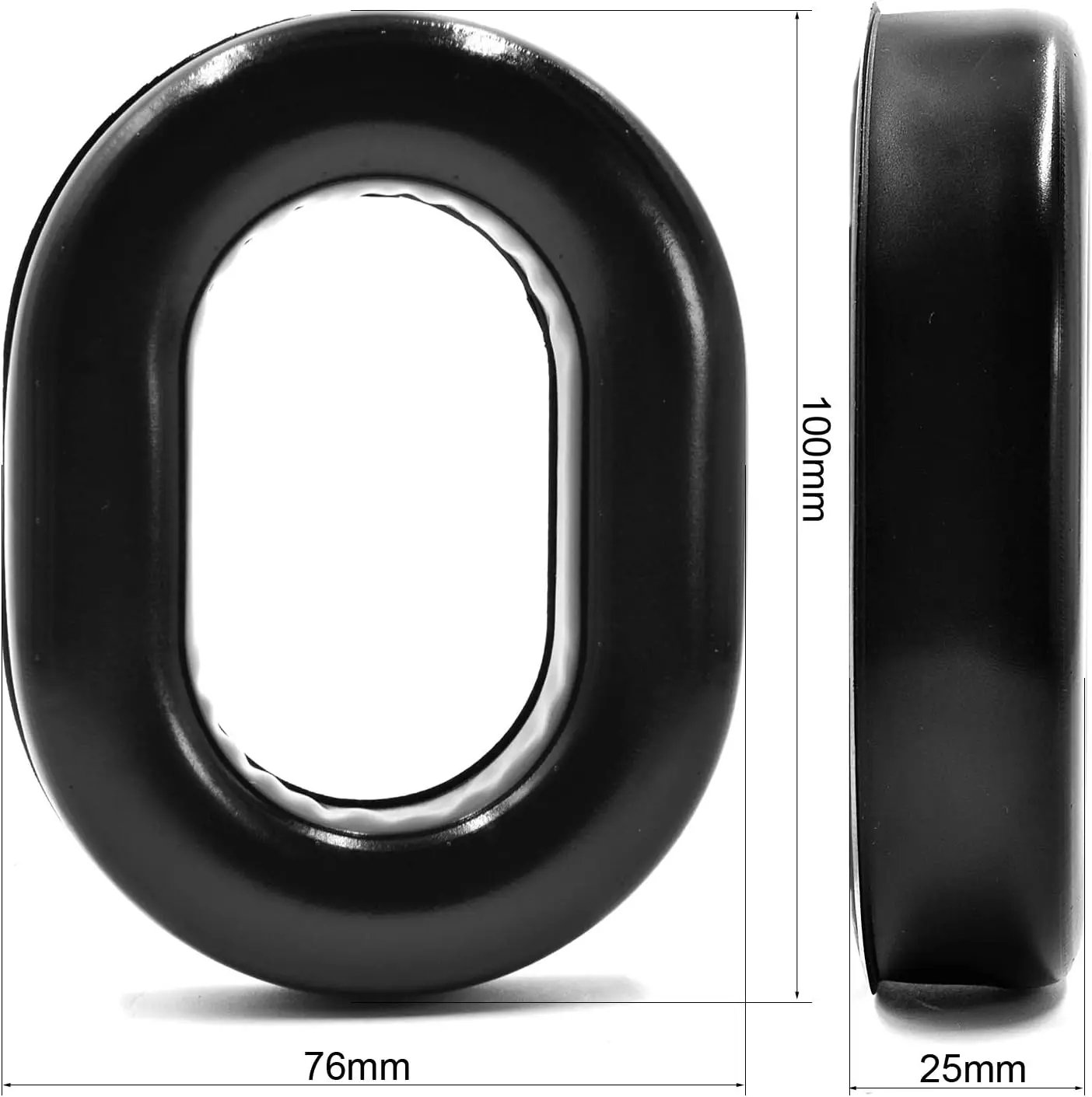 Gel Ear Seals For David Clark H10 Series, Replacement Earpads for H10-13.4 H10-76, TPU Memory Foam Aviation Headset