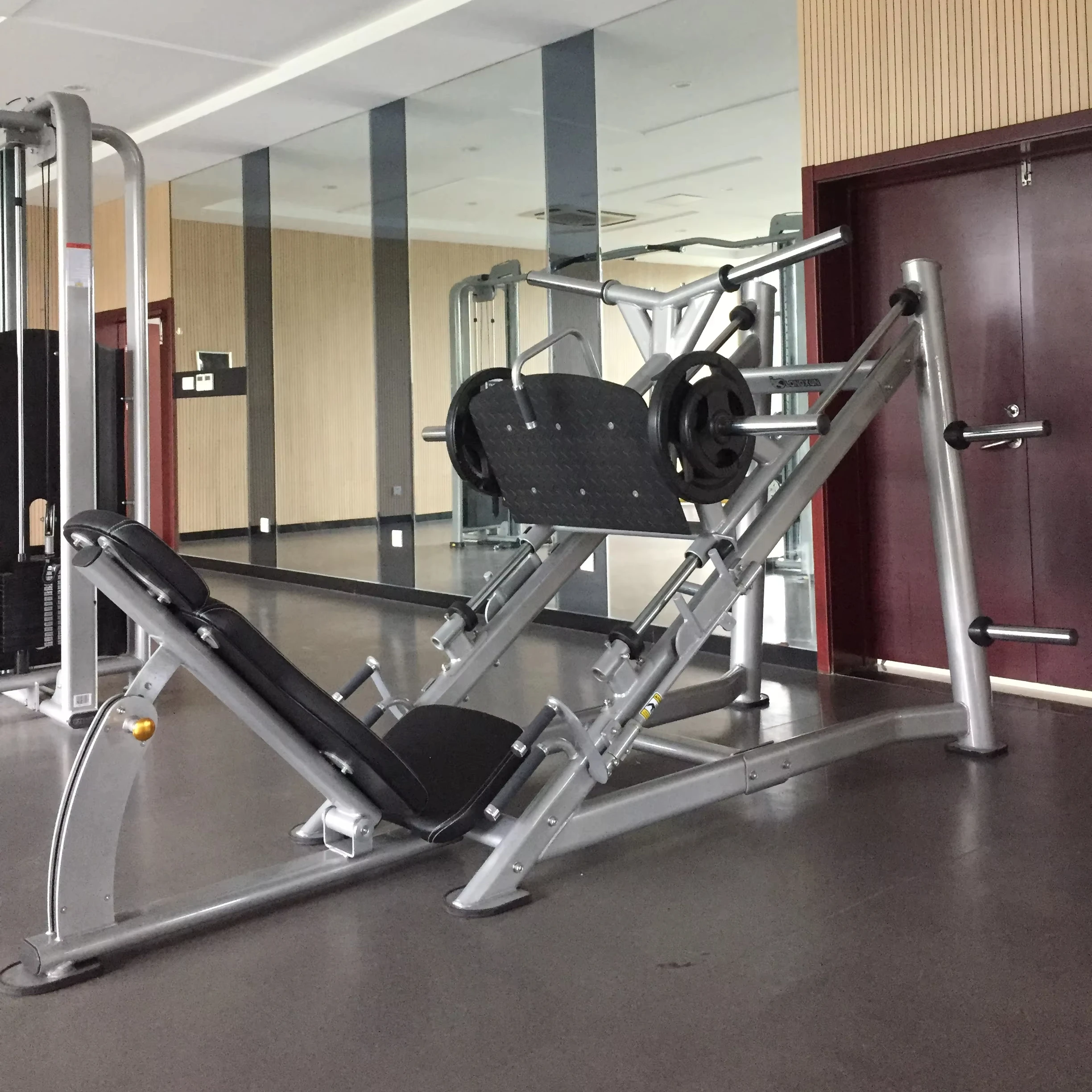 

High Quality Commercial Gym Fitness Equipment 45 Degree Leg Press Made in China by Longxun Factory Steel Material