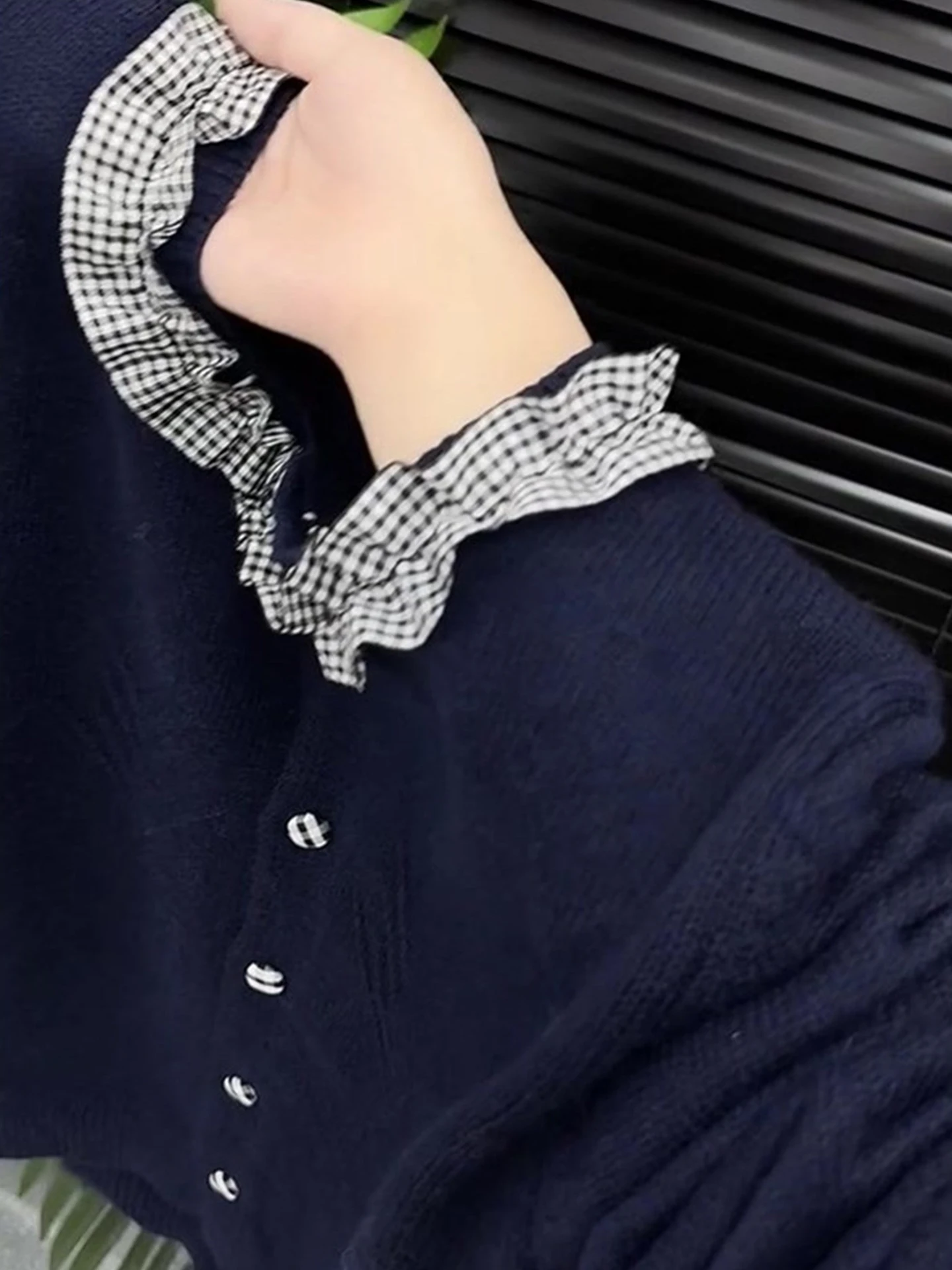 أنيقة الخريف محبوك سترة Camere طويلة Sve اللون Blo Wood ain زر واحد تصميم الشباب Sle تخفيف