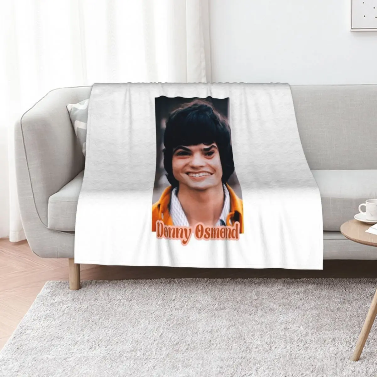 Donny Osmond Throw Blanket Flannel Fleece Soft Warm Throw Blanket