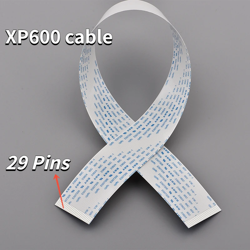 1PC 29Pins kabel głowicy drukującej do drukarki platforma UV Epson XP600 TX800 TX700 TX720 TX820 z rozpuszczalnikiem DX10 płaski kabel do transmisji danych