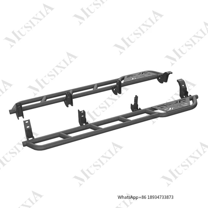 Steel Pedal Musixia New Design Side Steps for Toyota LC100 Rock Slide Bike Parts Wholesale Hot Sell Running Boards 4x4 Off-Road