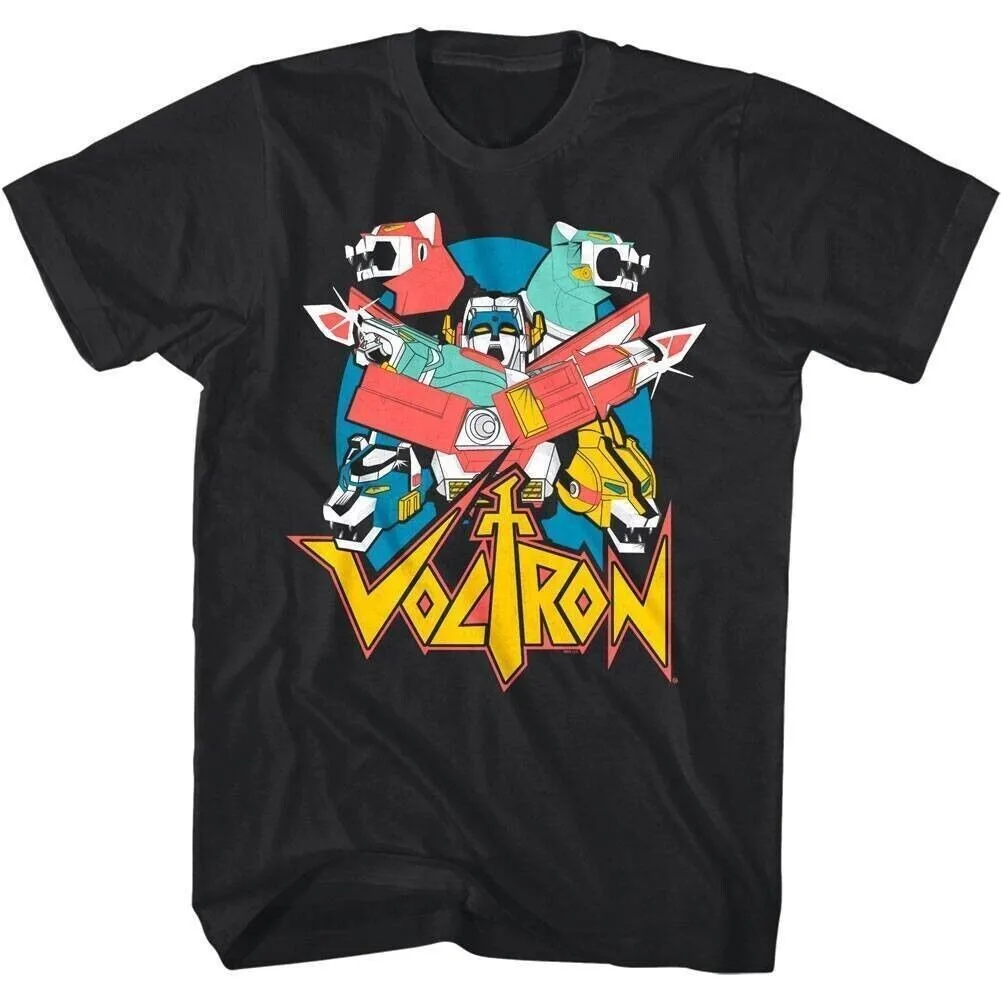 

Voltron Retron 5 Lions Robot Men's T Shirt