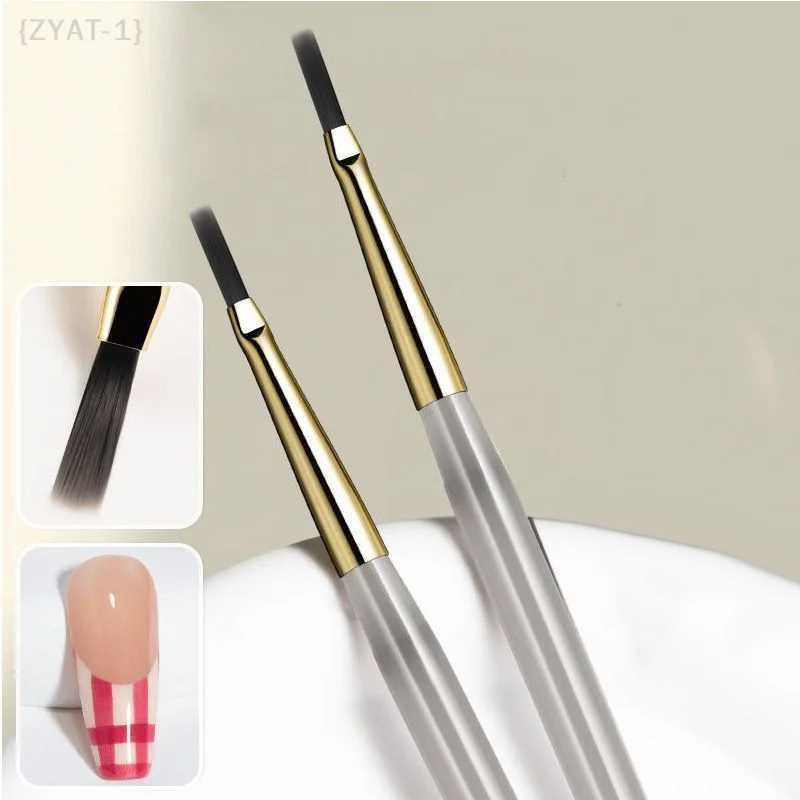 แปรงเพ้นท์เล็บ DIY – ปากกาสำหรับวาดเส้น/ลาย/ตาราง/ดอกไม้/ผีเสื้ออะคริลิก, อุปกรณ์วาดภาพสีน้ำเจล UV