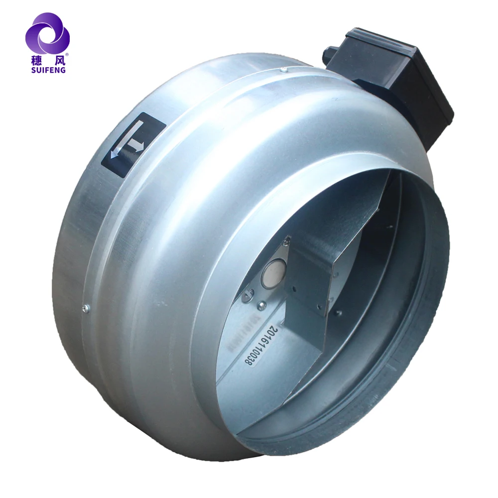 AC Inline Duct Axial Fan Electric OEM/ODM Hydroponic Fan For Greenhouse Horticulture Grow Tent Indoor Garden