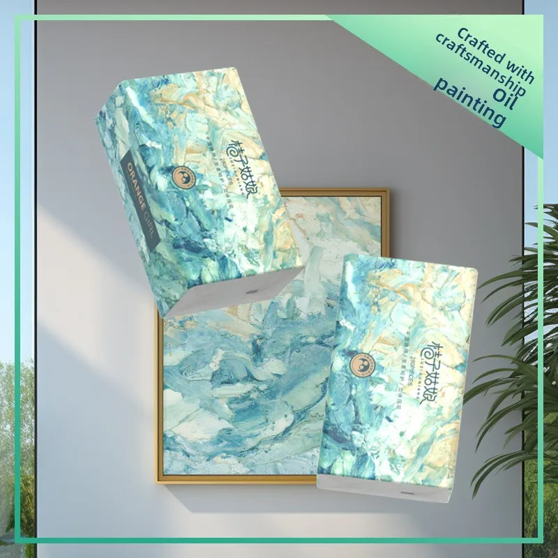 280 Sheets/pack, Thick Tissue Paper, Household Tissue Paper, Toilet Paper, Soft Tissue Paper, 12 Packs/pack