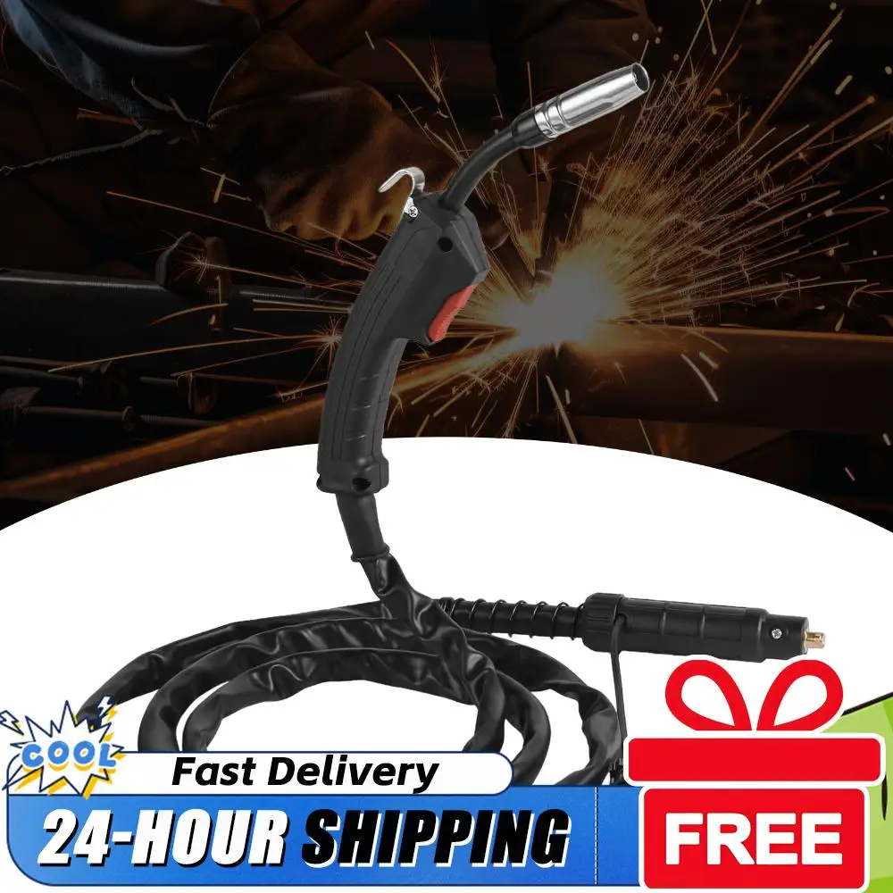 Semiautomatic F180 180A FLUX MIG Welding Gun 2 Meters Welding Torch Small Welding Machine Flux Cored Wire
