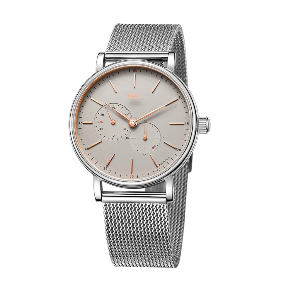 Beijing Watch Classic Series 24 Hours Dial 40mm Man Men Minimalist Watch Stainless Steel Mechanical Automatic Skeleton Watch