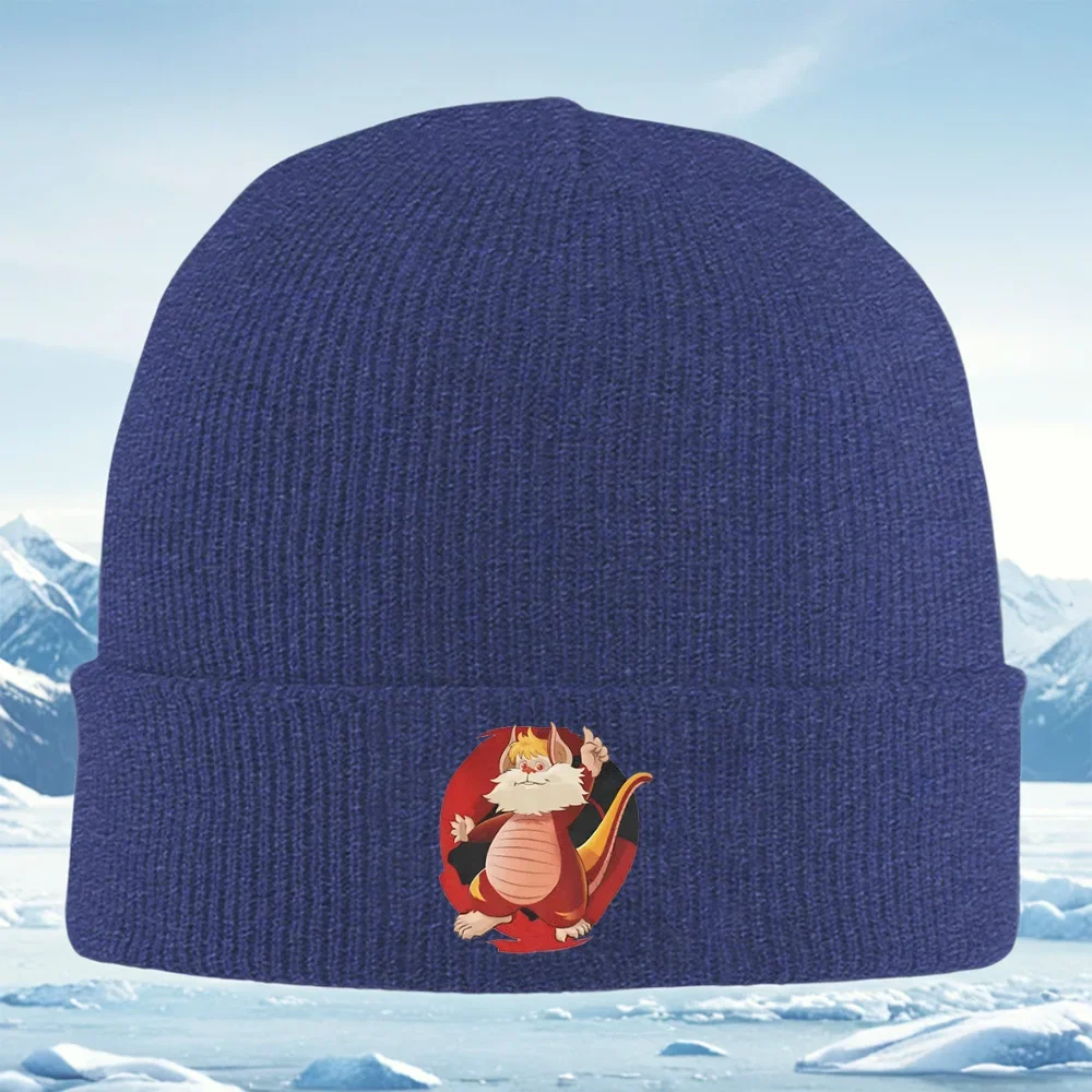 Lindo Dragon Pose Man Gesto Herren Damen Unisex tejido Sombrero Gorro Jersey Gorra Invierno térmico Esperido Navidad al Aire L