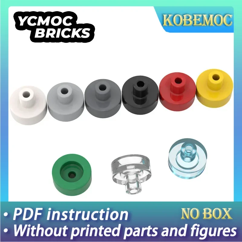 

50 г MOC Строительные блоки 20482 Круглая плитка 1x1 с полым стержнем Совместимые детали кирпичей DIY сборка частиц Детская игрушка для мозга в подарок