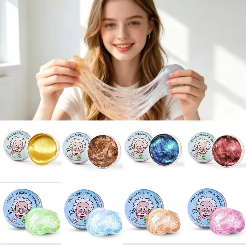 10pcs-color-non-newtonian-fluid-transparent-lab-putty-bouncing-modeling-compound-safe-mud-wiredrawing-kneading-decompression-toy