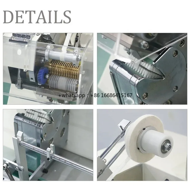 EW-AT-101 Tape Width 15 - 50mm Automatic Multi Point Adhesive Tape Winding Machine With Safety Cover