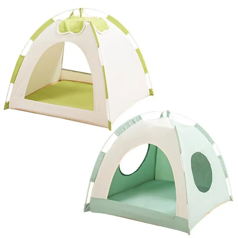 

Cat Tent House Foldable Pet Sleeping Bed Small Breathable Dogs Cave Tent Dogs Cave Tent For Garage, Porch, Balcony and Hallway