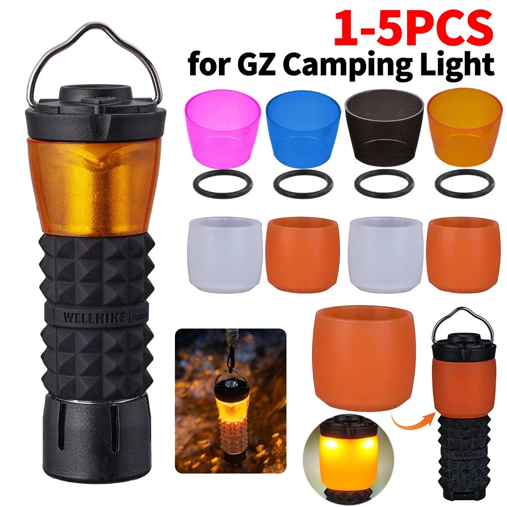 

1-5pcs Light Protective Cover Plastic Small Lampshade Eye Protection Camping Light Cover Insect Repellent for Goal Zero Light