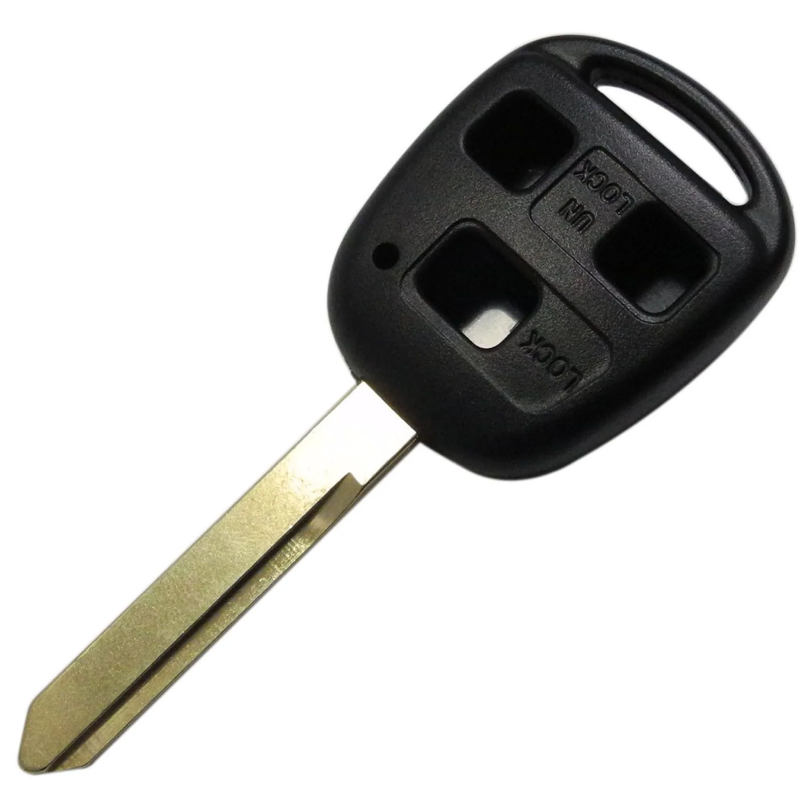 Guscio chiave auto vuoto per sostituzione custodia chiave auto remota Toyota Yaris Avensis 20 pezzi/lotto