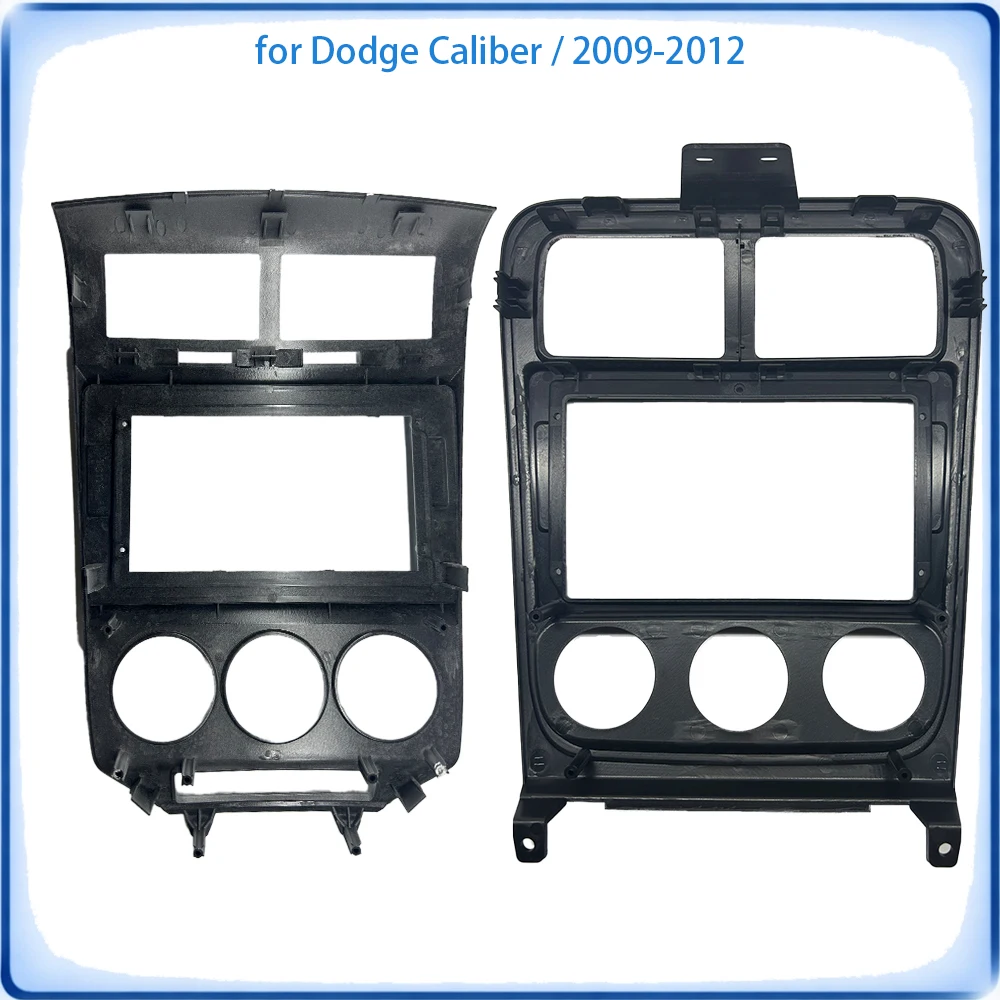 Car Radio Fascia Frame For Dodge Caliber 2009-2012 9&10 inch With Canbus Decoder &s Wiring Harness Car Accessories Plug & Play