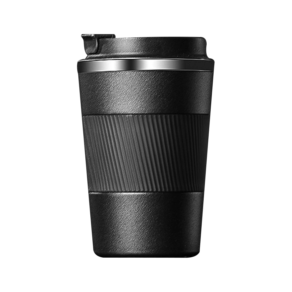 

Stainless Steel Vacuum Cup Thermal Mug for Car Travel Black Insulation Water Tumbler Coffee Leakproof 304 Fruit Tea Double Layer