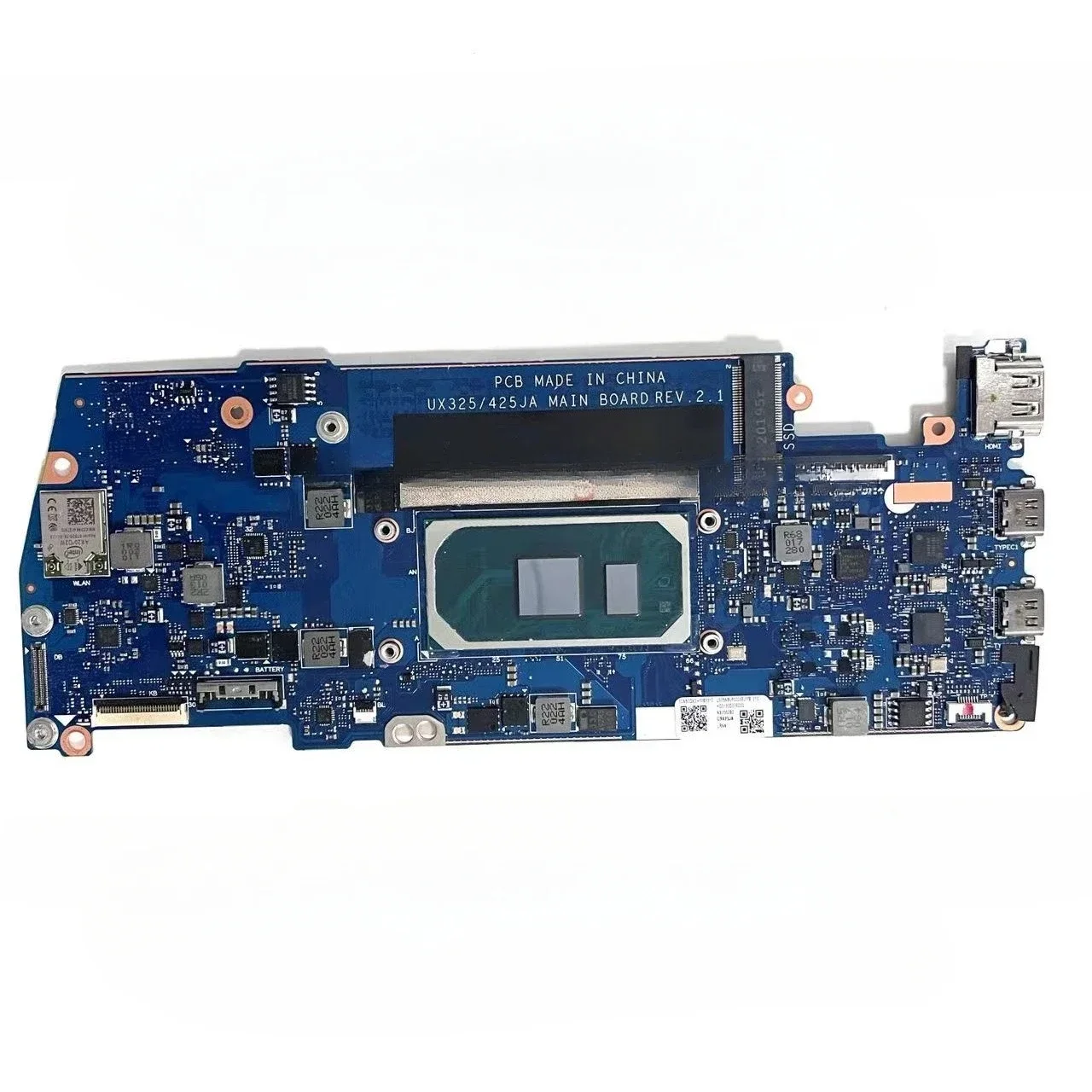 For  UX325/425JA laptop motherboard NB2551-PCB-MB-V4 with CPU I3 I5 I7-10TH/11TH 8G/16G 100% Tested Fully Work