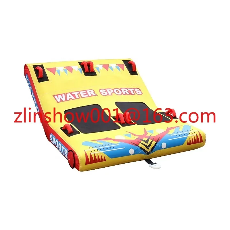 1 Rider Towable Tube for Boating, Water Sports Equipment, Inflatable Towable Water Raft Tube