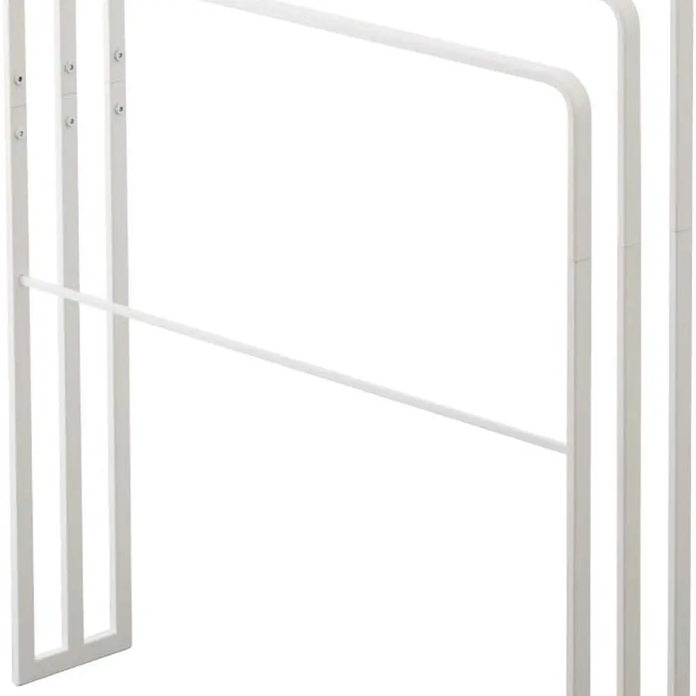 

Вешалка для банных полотенец, 3-рядная, белая, прибл. W 27,6 D 5,5 В 31,9 дюйма (70 14 81 см), башня, легко повесить и сухой большой Si