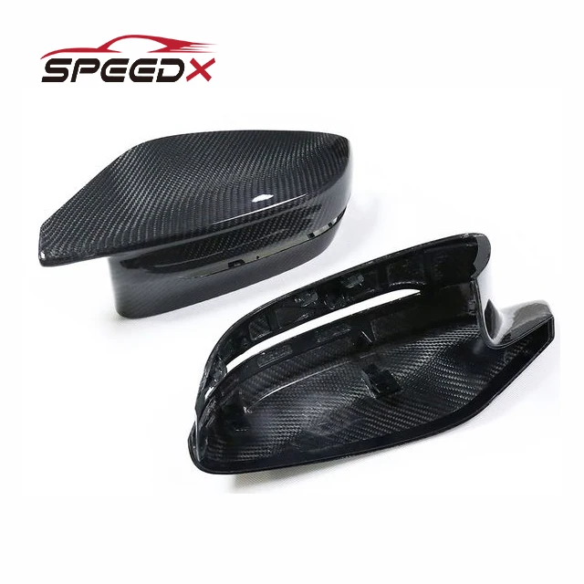 For BMW G80 M3 G82 M4 Dry Carbon Fiber Rear Mirror Cap