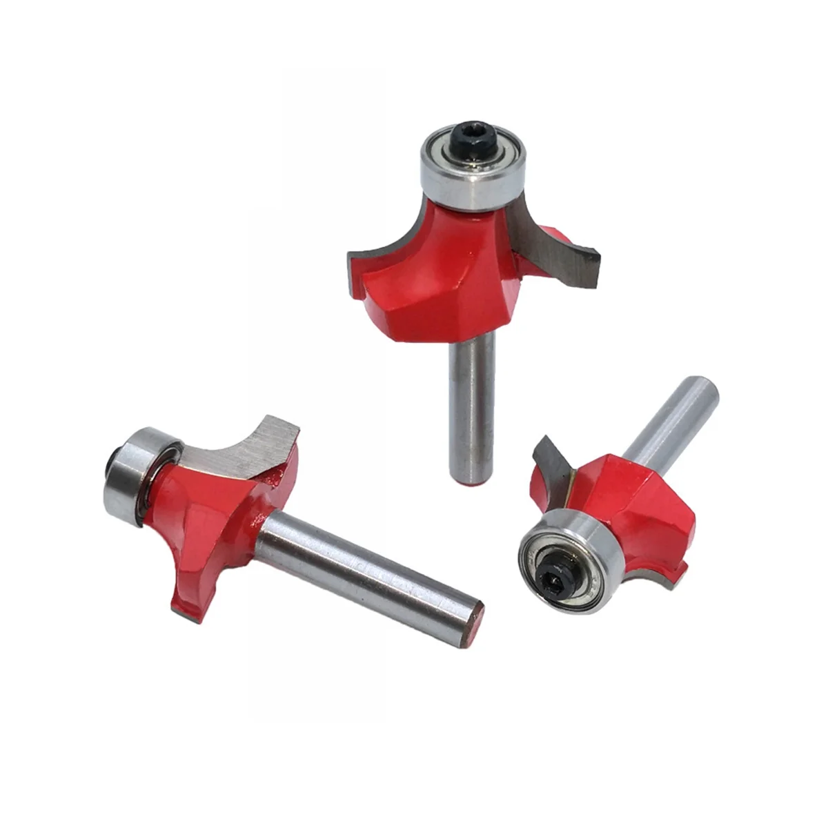 حفر دائرة نصف قطرها مستديرة لقطع أربعة الزاوية ، 6 مللي متر x 25.4 مللي متر-6 مللي متر x 58.28 مللي متر