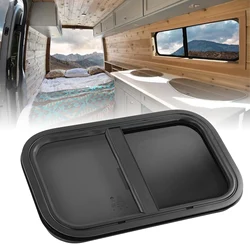 RV Push Pull Window Rounded Corner Waterproof Sealed UV Proof Polished For Camper Engineering Vehicle RV