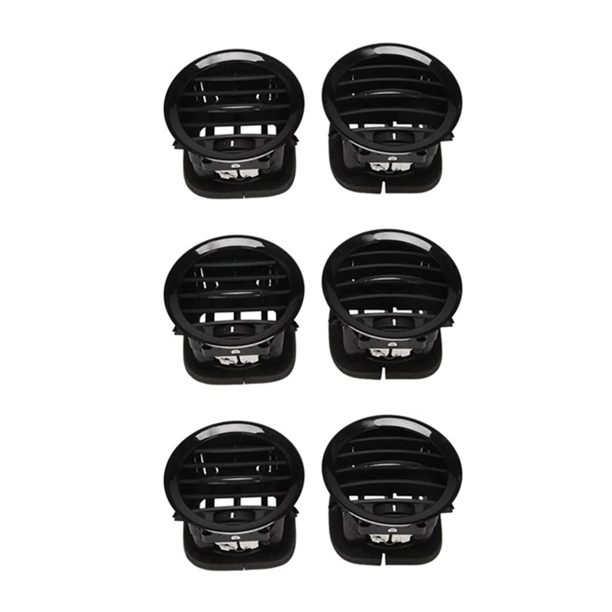 6PCS Car Interior Heater A/C Air Vent Cover Outlet Grille for Vauxhall Opel ADAM/CORSA D MK3