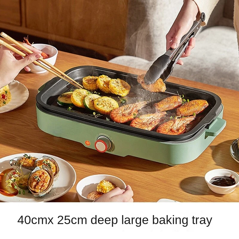 Joyoung Electric Oven Barbecue Grill Pan with Multiple Functions and Non-stick Coating 220V