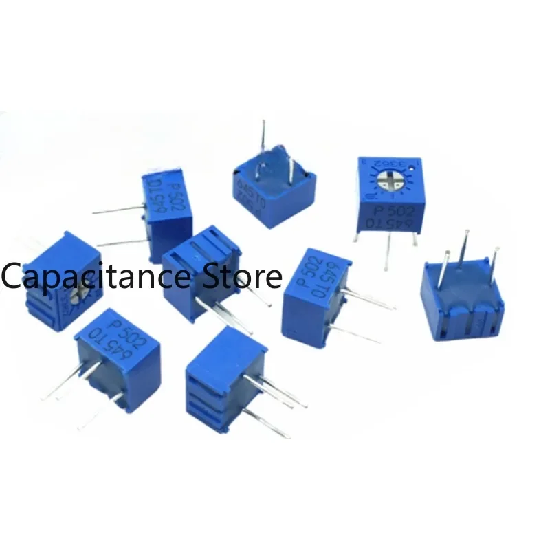 

5PCS Precision fine tuned potentiometer 3362P-1-502LF 103 adjustable resistor