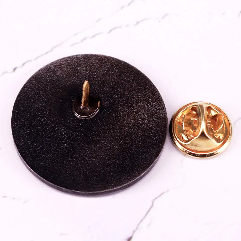 شارة بروش لسرب طائر الفينيق والنجم ، دبوس مينا طائر النجمة ، دبوس طية صدر السترة