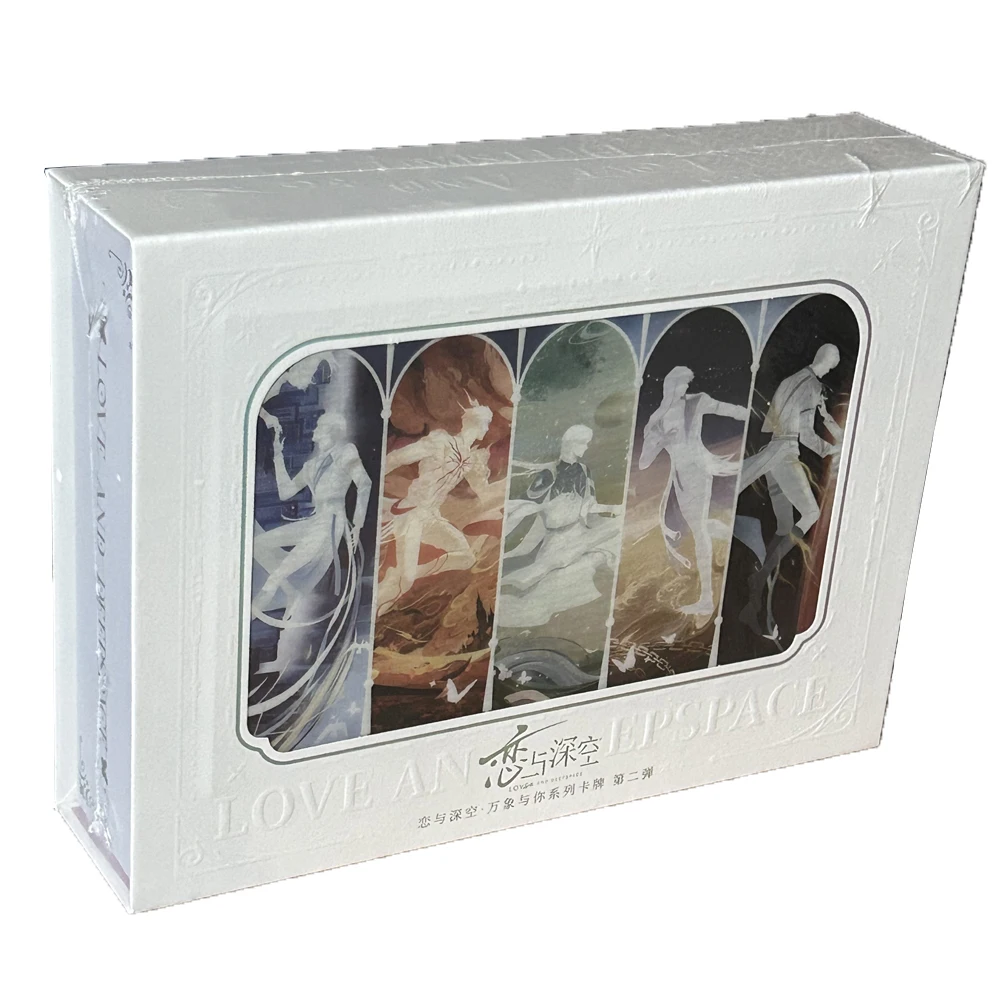 

New Card Dream Love and Deepspace Vientiane With You 2nd Edition Hobby Rafayel Xavier Sylus Zayne Handsome Charm Cards Toy Gift