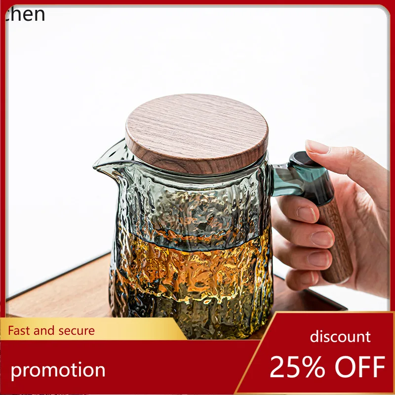 

Чайник ZML с функцией разделения чая и воды, боковой ручкой, большой вместимостью для офисного использования, с фильтром.