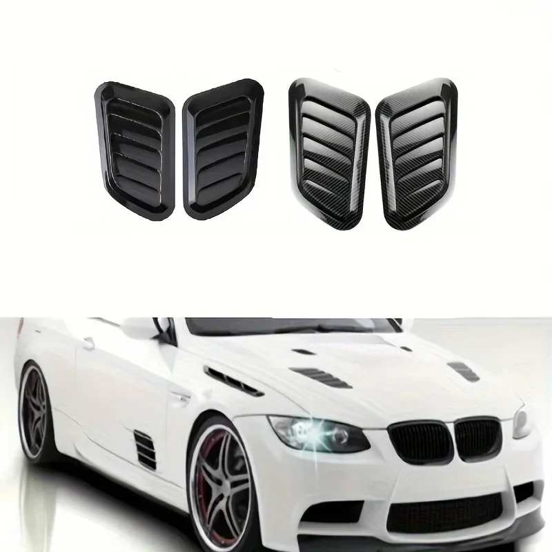 Car Cover Air Outlet Shark Blush Hood Decoration Air Vent Side Vent Car Body Universal Decoration Inlet Accessories