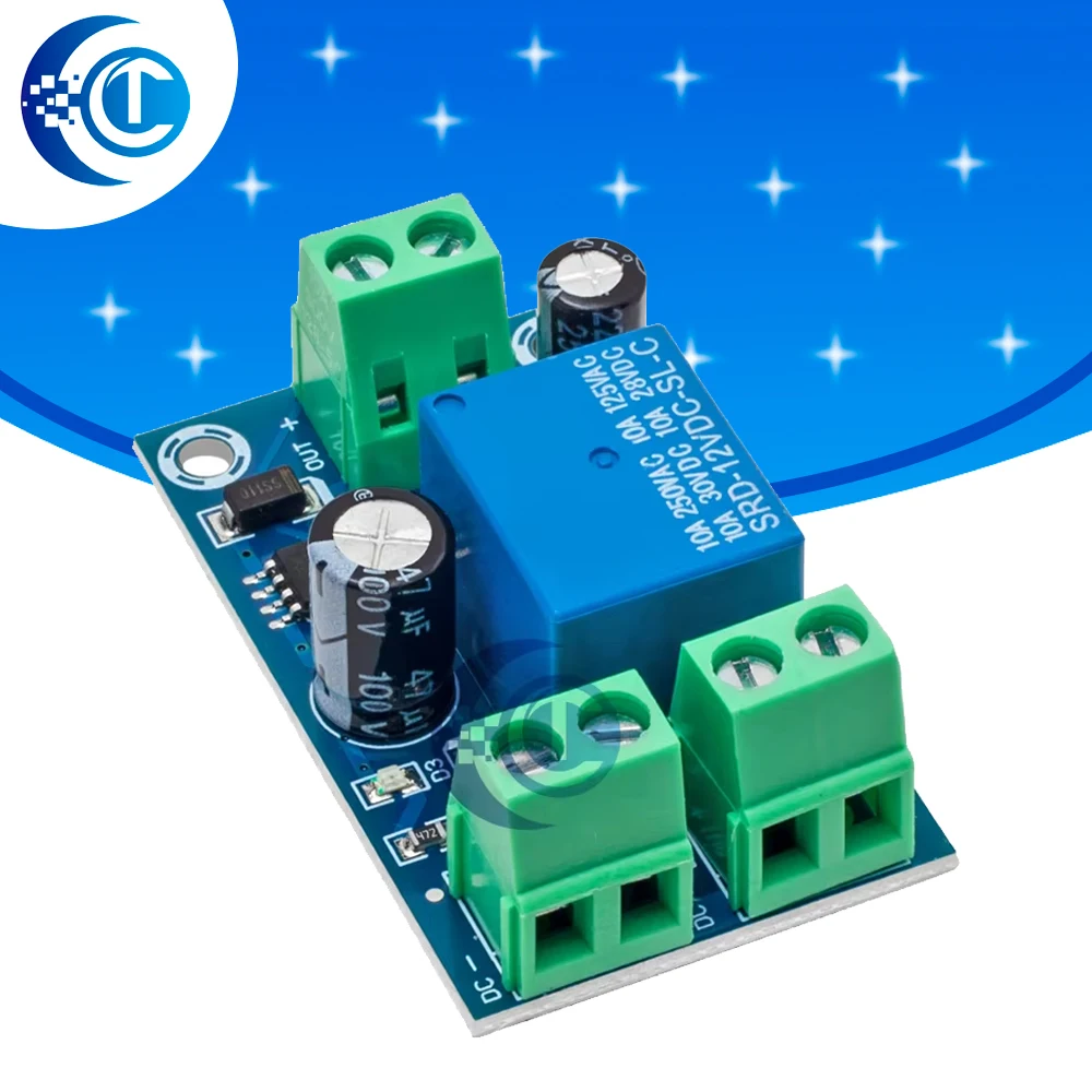 YX-X804 Power-OFF Protection Module Automatic Switching Module UPS Emergency Cut-off Battery Power Supply 12V to 48V Control