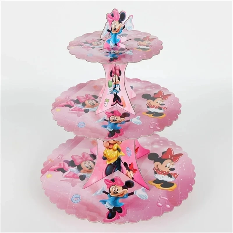 3Tier Cupcake Stand Birthday Party Supplies Hero Baby Shower Cake Table Decoration Party Cupcake Kids Party