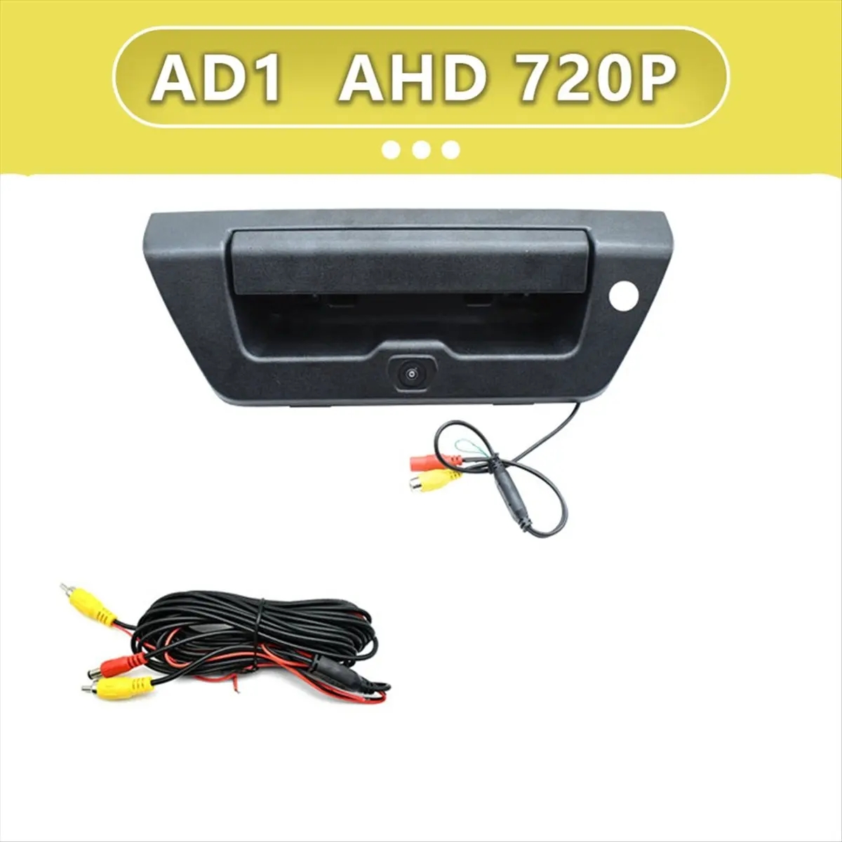 NCSMT 170° AHD 1920 Vehicle Pickup Trunk Handle Rear View Camera for Ford Raptor F-150 F250 F350 2015-2020 720P