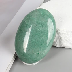 6*4 cm Jade Soap Stone Natural Aventurine Healing Massage Handle Piece palm stone Raw Crystal Craft Chakra Feng Shui Home Decor